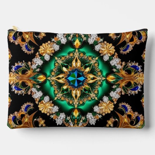 Sac à coudre imprimé avec les couleurs du Brésil (Recto)
