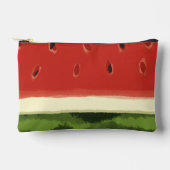 Sac à coudre imprimé d'une pastèque aquarelle roug (Recto)
