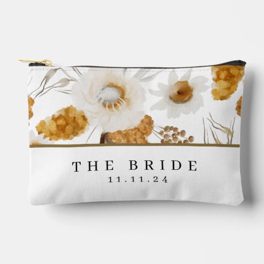 Sac à coudre personnalisé pour la mariée (Recto)