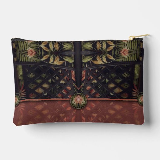 Sac à coudre Tropical Latticwork Clutch (Verso)