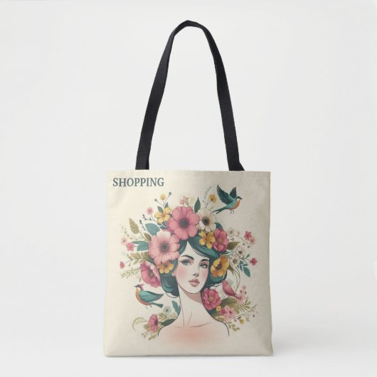 Sac à courses Art Print Var04 (Devant)