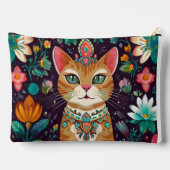 Sac à couture imprimé chat couronné de bijoux (Verso)