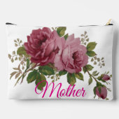 Sac à couture imprimé élégance rose rose (Verso)