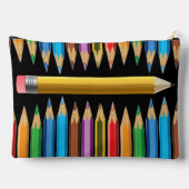 Sac à crayon coloré Grand sac à accessoires (Verso)
