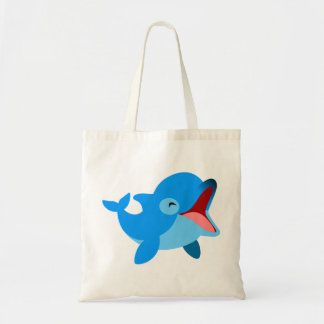 Sac à dauphin à caricature joli à rire