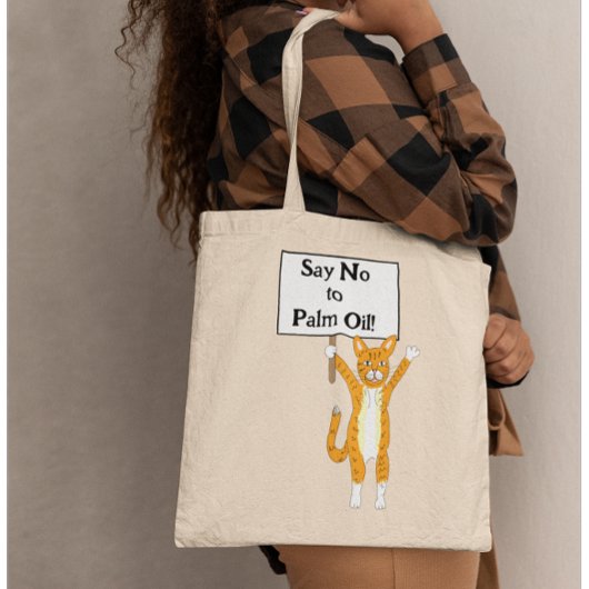 Sac à déclaration personnalisé pour un chat manife