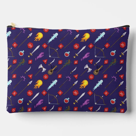 Sac à dés Motif DnD Jouer (Recto)