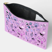 Sac à dés - Motif RPG (rose) (Ouvrir)
