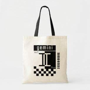 Sac à deux tons de zodiaque de Gémeaux