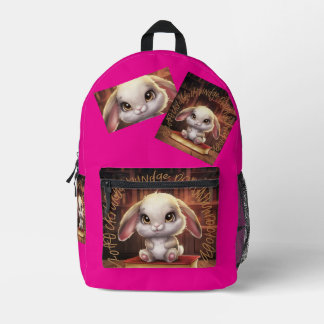 Sac à dos à coudre pour lapin d'apprentissage