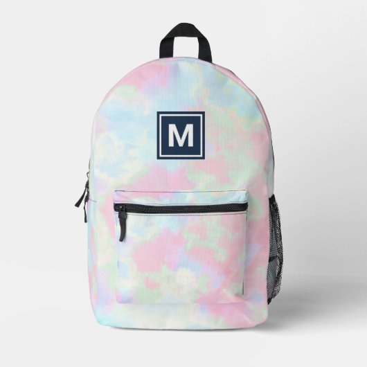 Sac à dos à Cravate Monogram Girly Pastel (Recto)