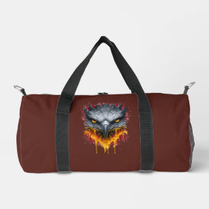 Sac à dos à éclaboussures d'aquarelle Hawk ardent
