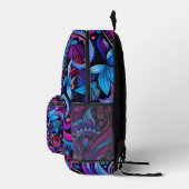 Sac à dos à motif floral Abstrait (Droite)