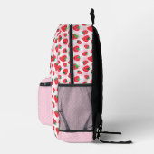 Sac à dos à pâte rose à airelle (Droite)