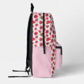 Sac à dos à pâte rose à airelle (Gauche)