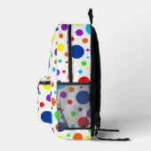 Sac à dos à rainbow Spots blanc (Droite)