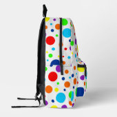 Sac à dos à rainbow Spots blanc (Gauche)