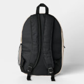 Sac à dos à thème imprimé monogramme (Verso)