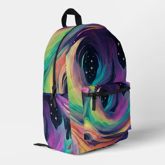 Sac à dos Abstrait Aurora Borealis (Coin arrière gauche)