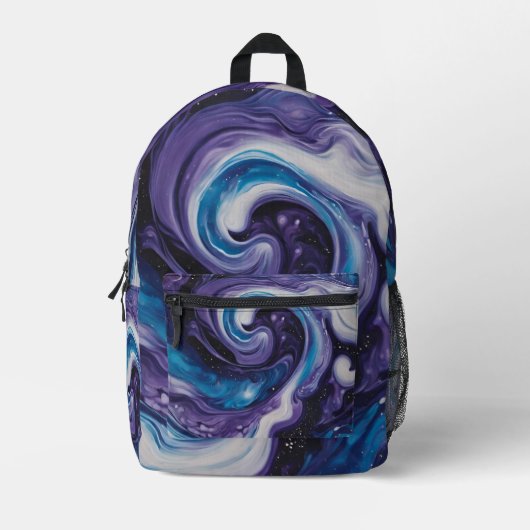 Sac à dos Abstrait Galactique (Recto)