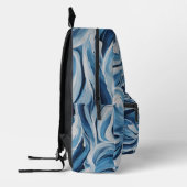 Sac à dos Abstrait Ocean Waves (Gauche)