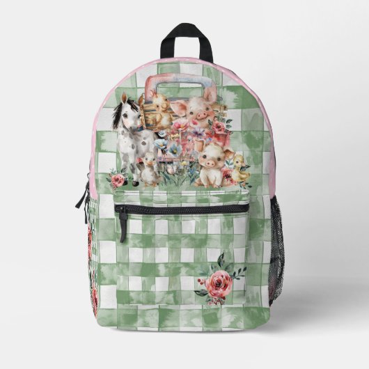 Sac À Dos Amimal Avec Camion (Recto)