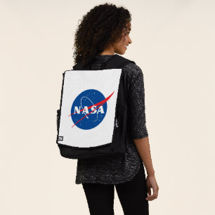 Sac À Dos AOP NASA Iconic Rocket White
