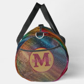 Sac à dos arc-en-ciel à monogramme rayé grand (Droite)