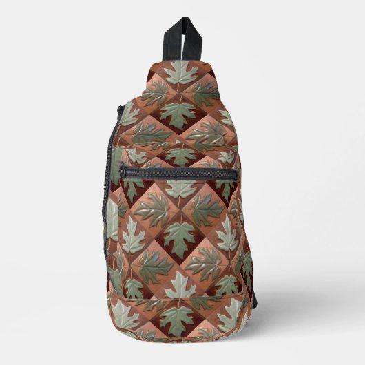 Sac à dos avec motif en feuille d'érable (Recto)
