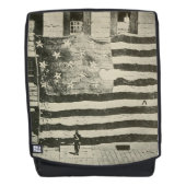 Sac À Dos Bannière étoilée : drapeau américain à l'écran (Devant)