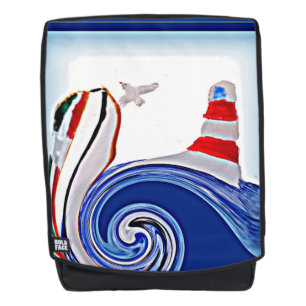 Sac À Dos Bateau de voile phare nautique