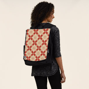 Sac À Dos Batik Kawung, motif indonésien, javanais, ethnique
