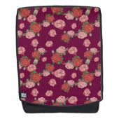 Sac À Dos beau motif de fleurs (Devant)