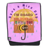 Sac À Dos Belle drôle de bourdon ennuyeux (Devant)