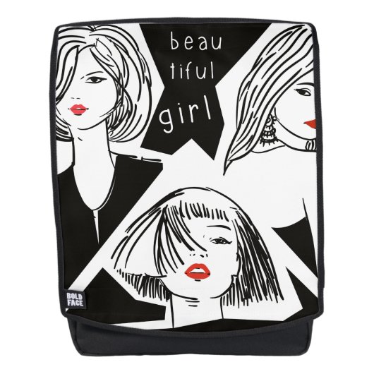 Sac À Dos belle fille (Devant)