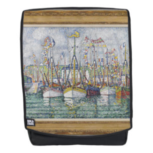 Sac À Dos Bénédiction vintage de la flotte de thon à Groix