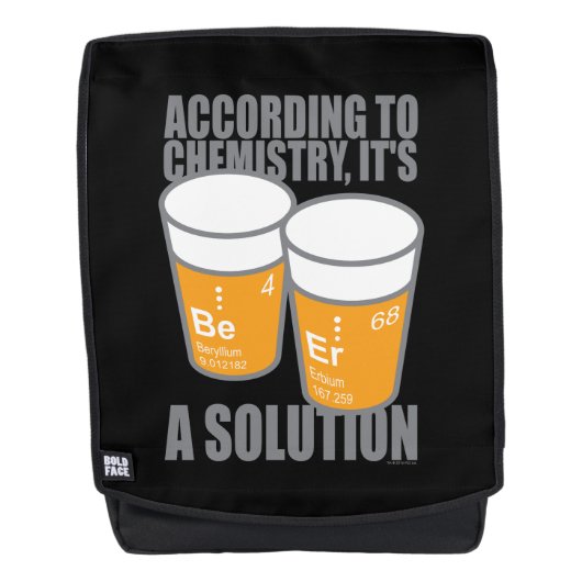 SAC À DOS BIÈRE (Devant)