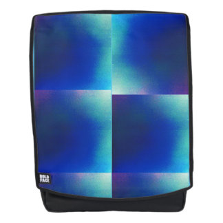 Sac à dos bleu et turquoise