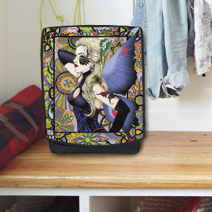 Sac À Dos Blonde Fairy Floral Purple