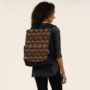 Sac À Dos Boho inspiré par le tissu de boue africain