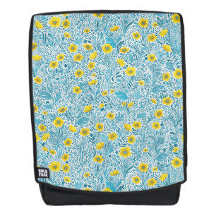 Sac À Dos Boutons jaunes, bleus et blancs