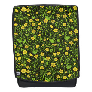 Sac À Dos Boutons sur noir