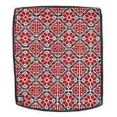 Sac À Dos Broderie Ethnique Slave, Traditionnelle Balkanique (Devant amovible)