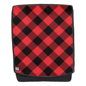 Sac À Dos Buffalo Plaid Red Black Check (Devant)
