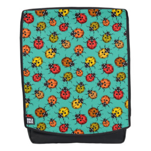 Sac À Dos Bugs colorés sur turquoise