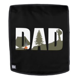 Sac À Dos Cadeau drôle pour la fête des pères Randonnée Camp