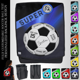 Sac À Dos Cadeaux de ballons de football personnalisés pour 