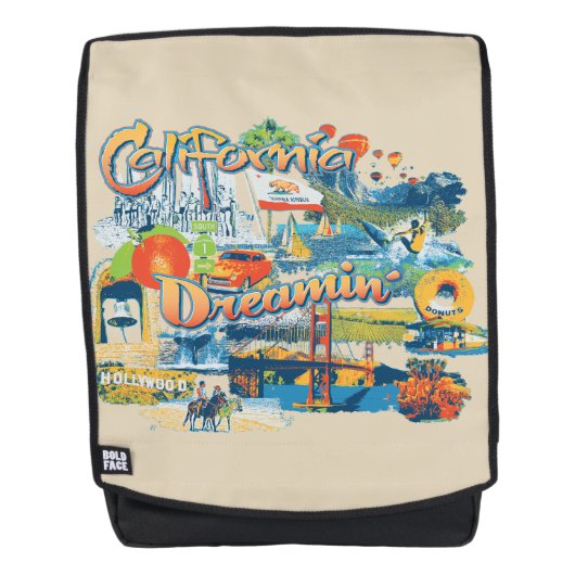 Sac À Dos California Dreaming (Devant)