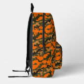 Sac à dos Camo orange : gras, fonctionnel et prêt (Gauche)