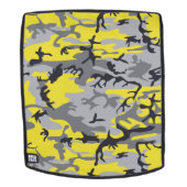 Sac À Dos Camouflage jaune et gris, Militaire, Armée (Devant amovible)